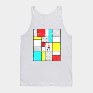 Mondrian's Mime Tank Top